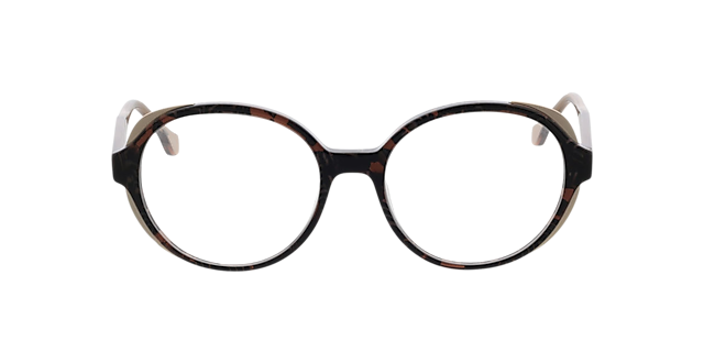 Monaco Fantasy bruin AcetaatEyeglass Frames van B24, Vooraanzicht