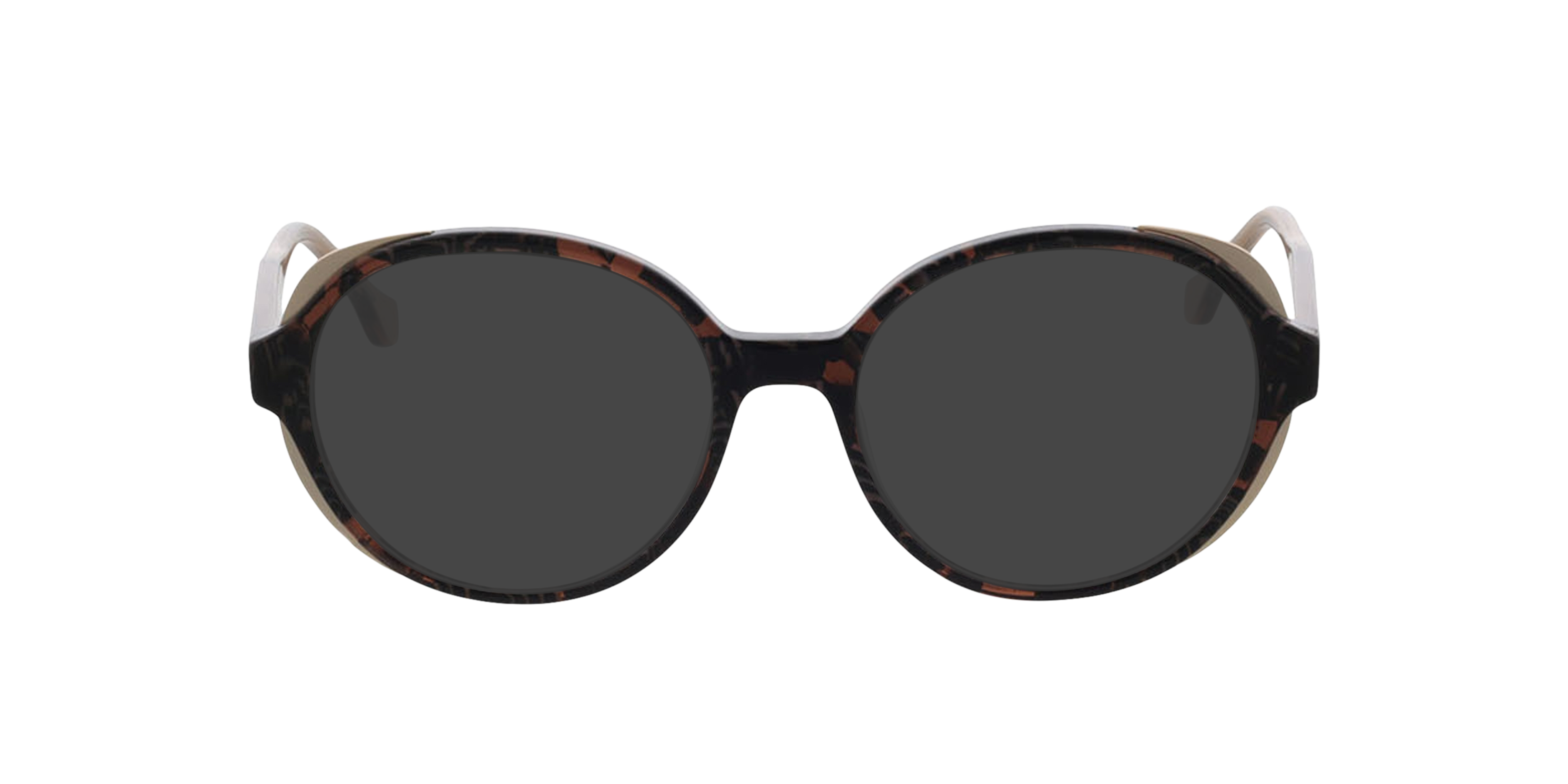 Monaco Fantasy bruin AcetaatEyeglass Frames van B24, met getinte lenzen