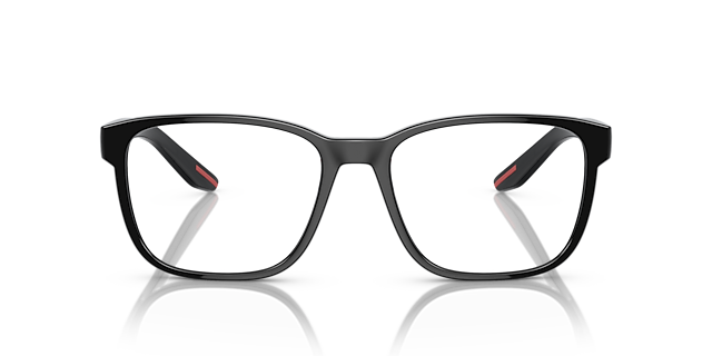 PS 06PV Schwarz KunststoffEyeglass Frames von B24, Vorderansicht