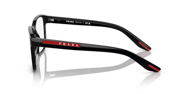 PS 06PV Schwarz KunststoffEyeglass Frames von B24, Seitenansicht