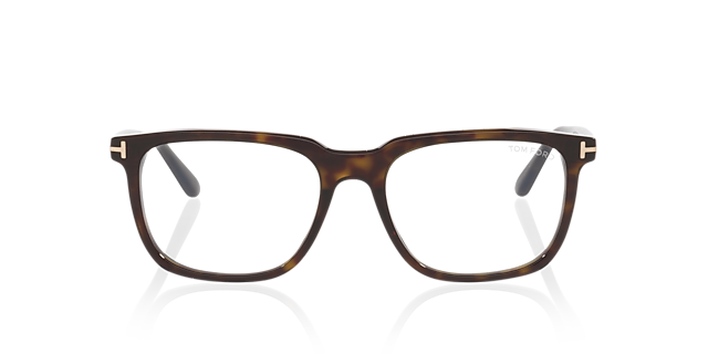 FT6080-B Tortoise Black AcetatEyeglass Frames von B24, Vorderansicht