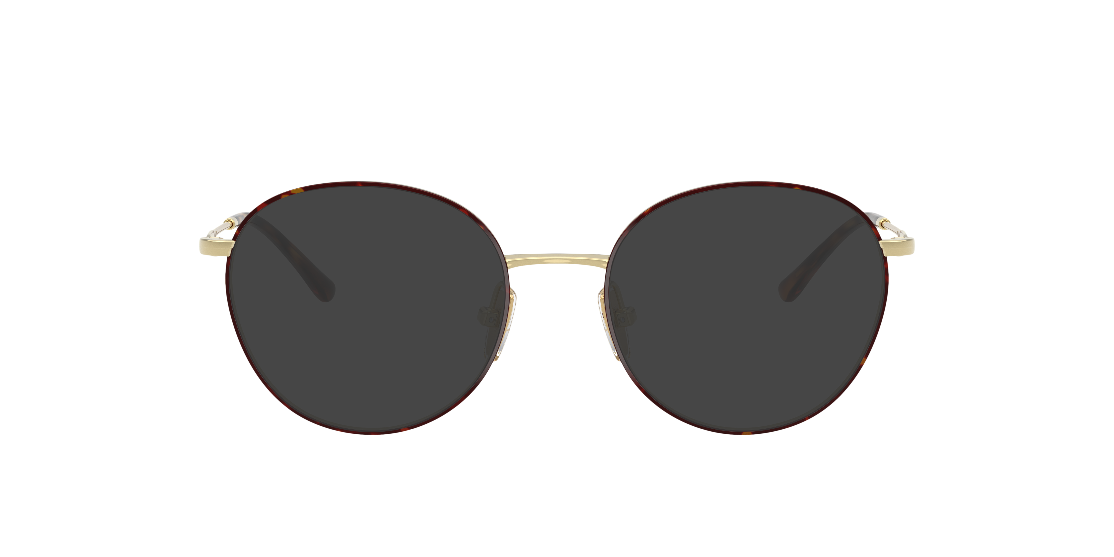 VO4280T Top Havana & Light Gold TitanEyeglass Frames von B24, mit getönten Gläsern