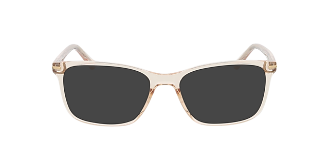Lexington Crystal Champagne KunststofEyeglass Frames van B24, met getinte lenzen