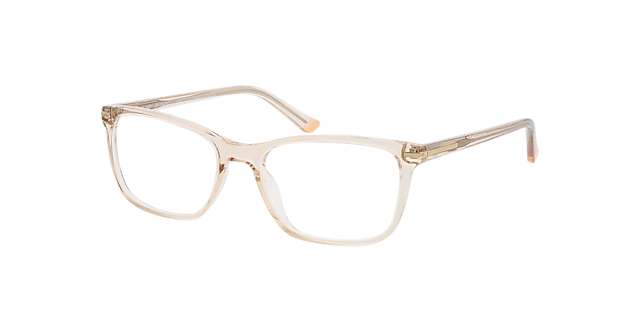 Lexington Crystal Champagne KunststofEyeglass Frames van B24, Hoekweergave