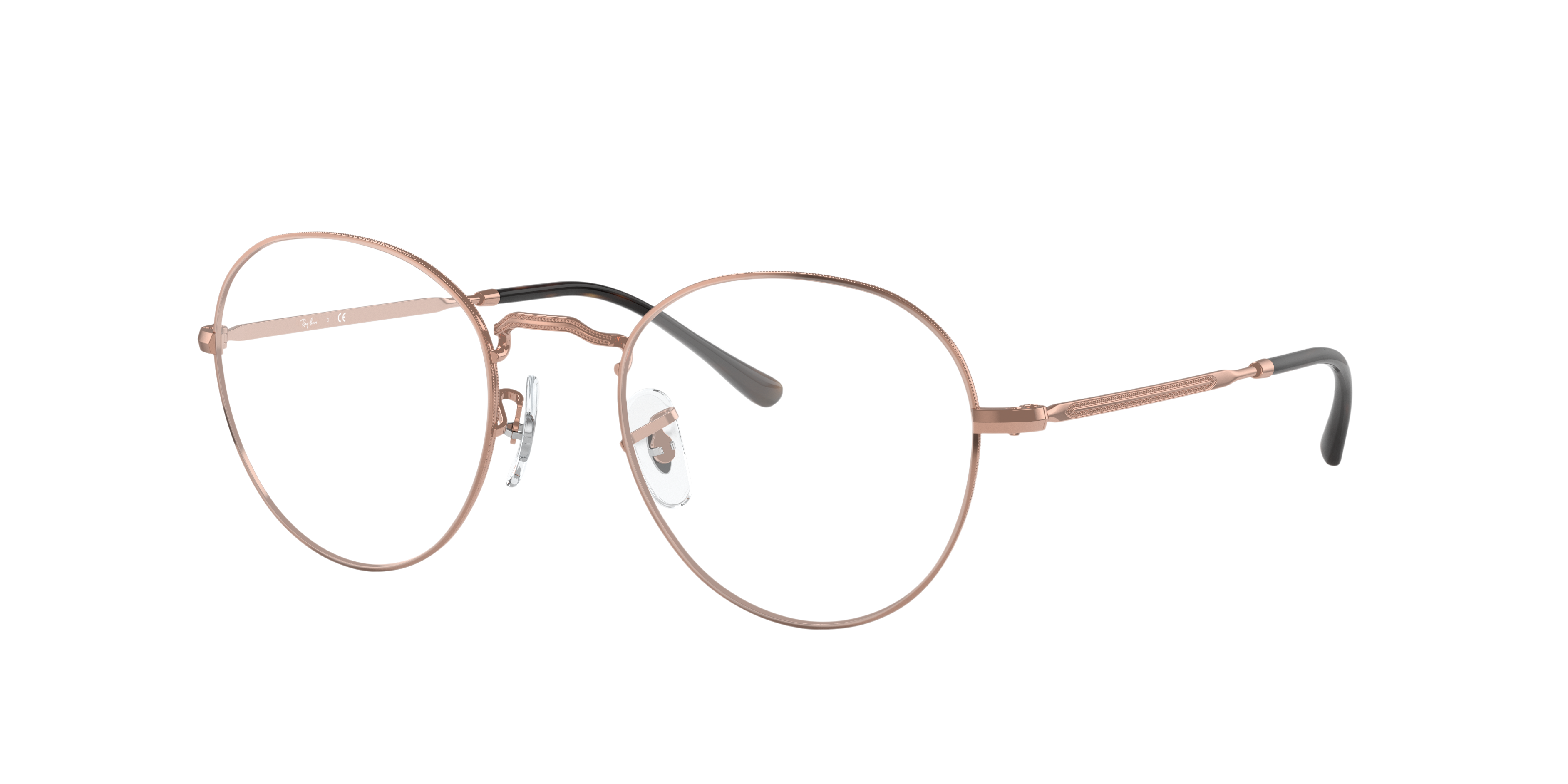 RB3582V Koper MetaalEyeglass Frames van B24, Hoekweergave