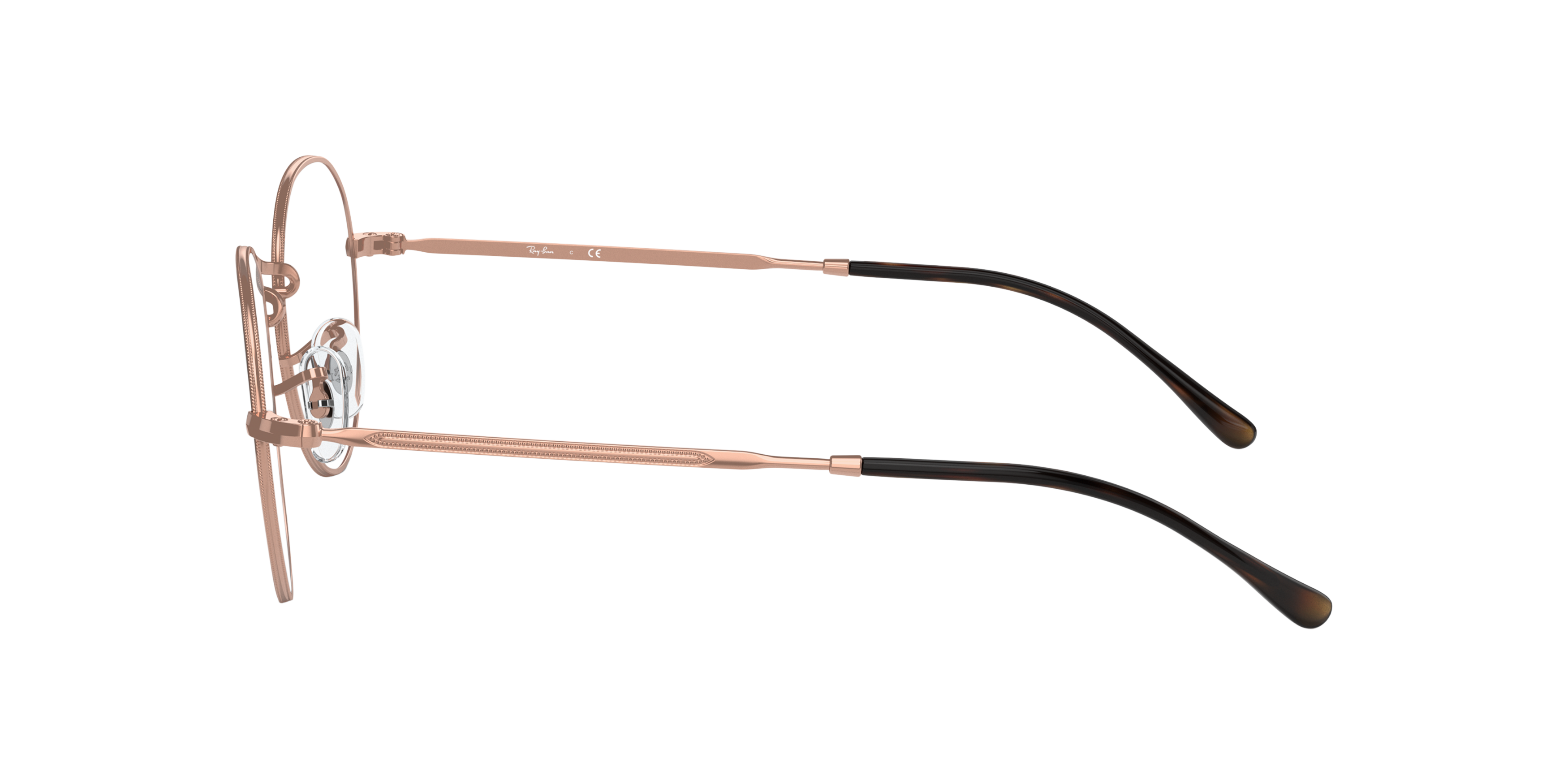 RB3582V Koper MetaalEyeglass Frames van B24, Zijaanzicht