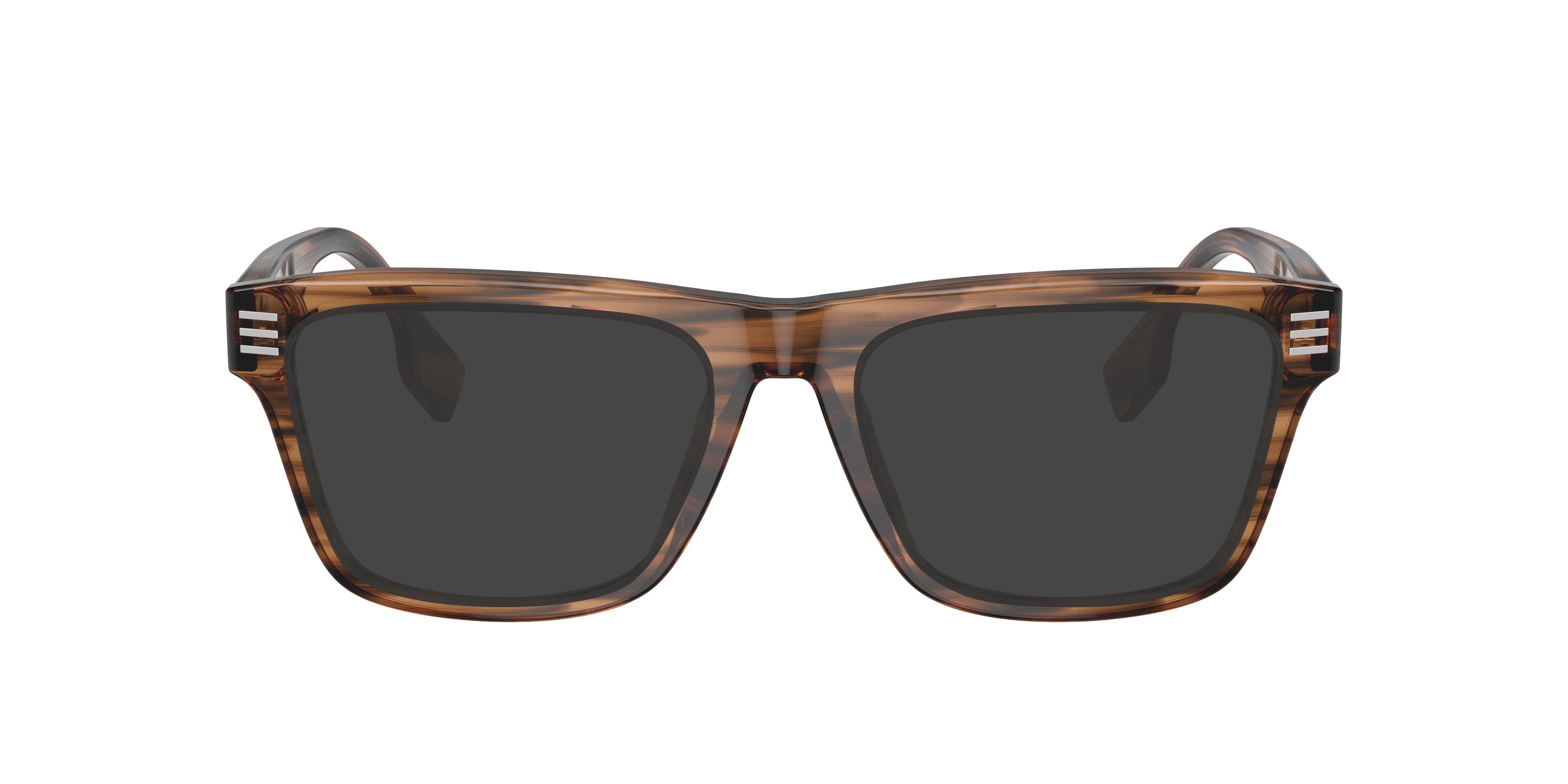 BE2387 Bruin AcetaatEyeglass Frames van B24, met getinte lenzen