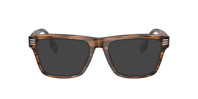 BE2387 Braun AcetatEyeglass Frames von B24, mit getönten Gläsern