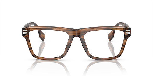 BE2387 Braun AcetatEyeglass Frames von B24, Vorderansicht