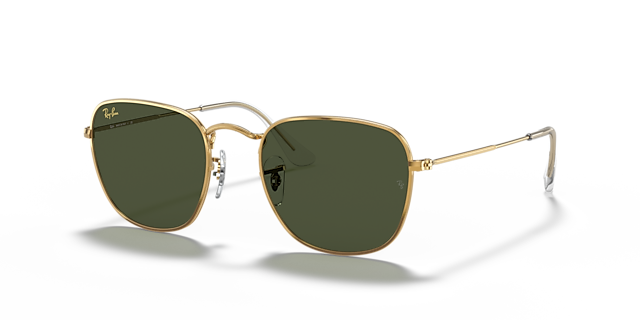 RB3857 Goud MetaalSunglass Frames van B24, Hoekweergave