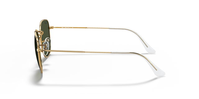 RB3857 Goud MetaalSunglass Frames van B24, Zijaanzicht