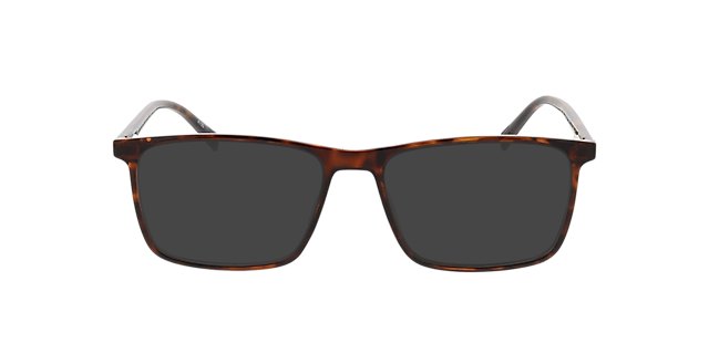 Rockford Havana KunststofEyeglass Frames van B24, met getinte lenzen