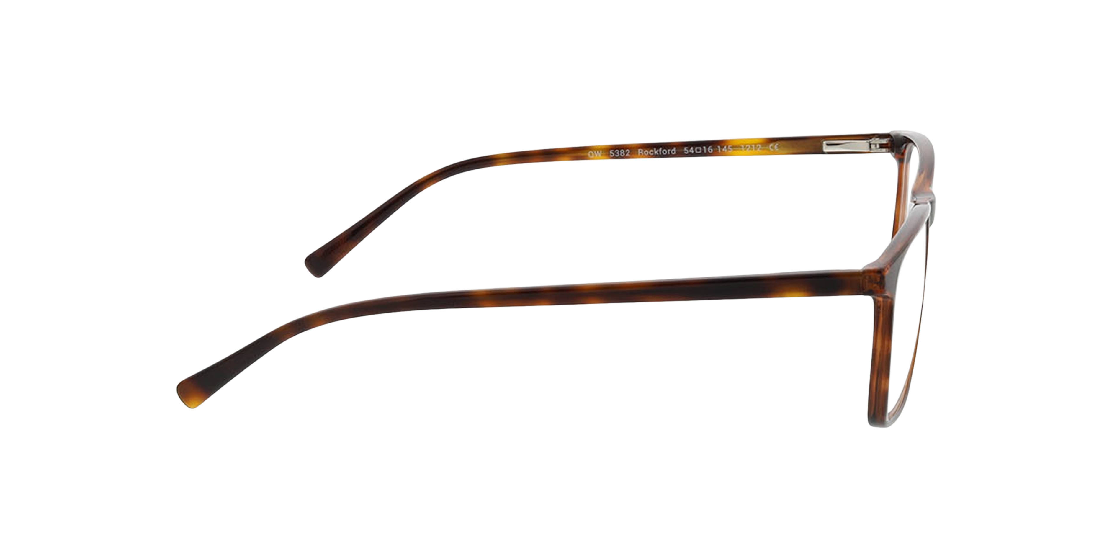 Rockford Havana KunststoffEyeglass Frames von B24, Seitenansicht