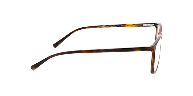 Rockford Havana KunststofEyeglass Frames van B24, Zijaanzicht