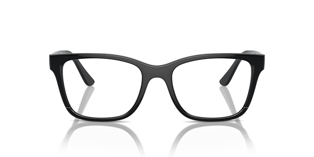 VO5556 Schwarz KunststoffEyeglass Frames von B24, Vorderansicht