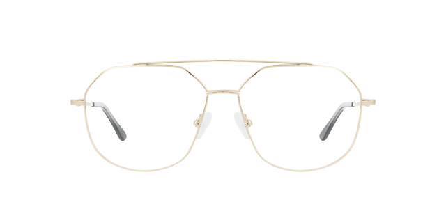 Viper Light Gold Metal MetaalEyeglass Frames van B24, Vooraanzicht