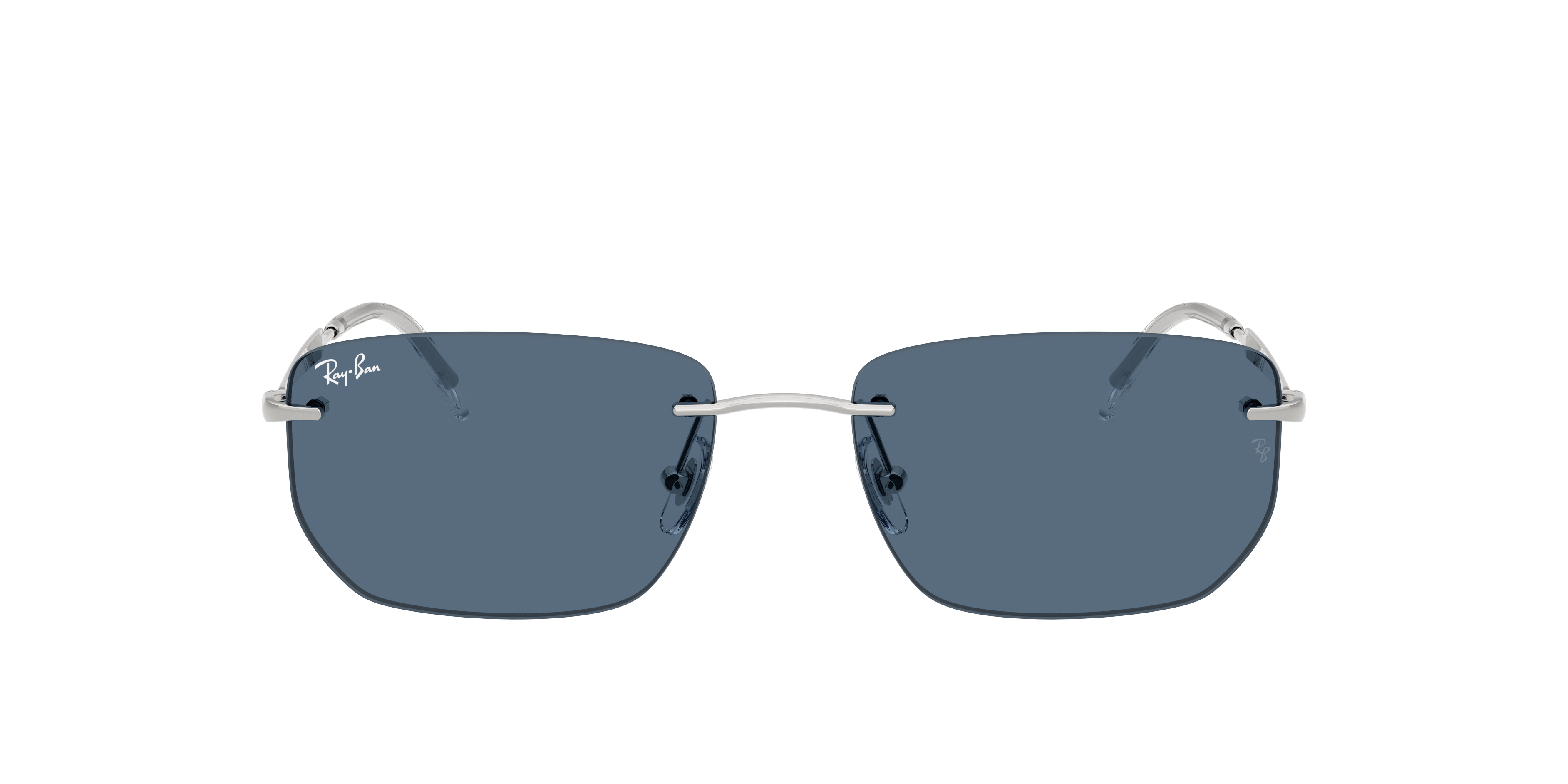 RB3768 Silber MetallSunglass Frames von B24, mit getönten Gläsern