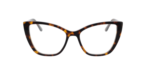 Brille24 - Jane, Damen, Havana/Crystal Green / Crystal Pink/Crystal Mid Blue, Größe: Large