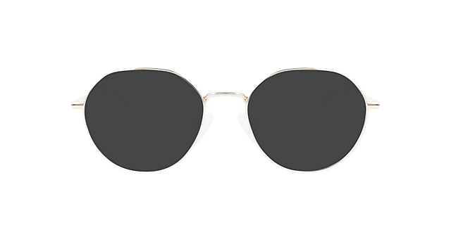 Logan Light Gold Titanium TitanEyeglass Frames von B24, mit getönten Gläsern