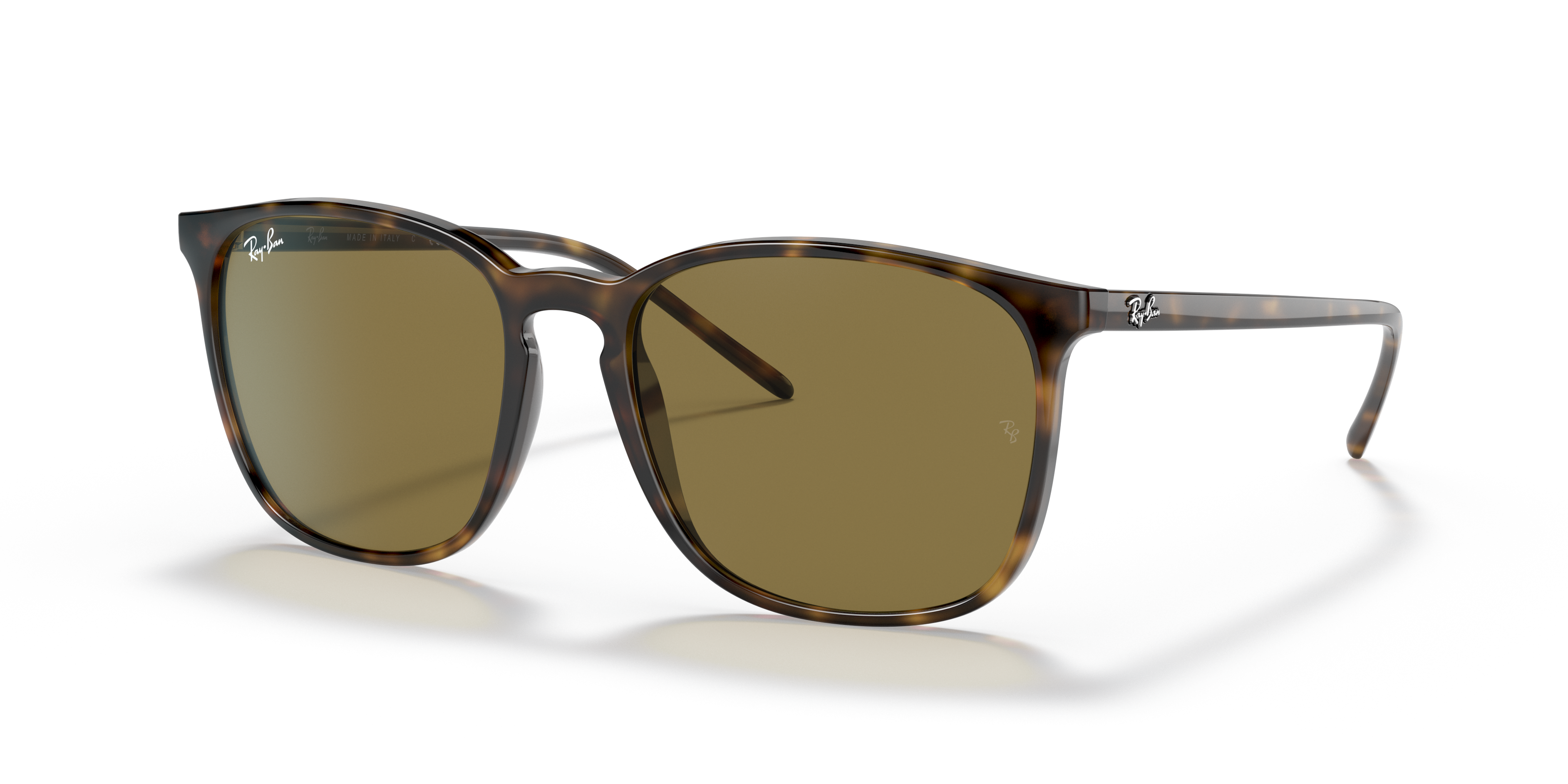 RB4387 Hellhavana KunststoffSunglass Frames von B24, Dreiviertelansicht