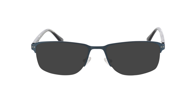 Frisco Mattblau MetallEyeglass Frames von B24, mit getönten Gläsern