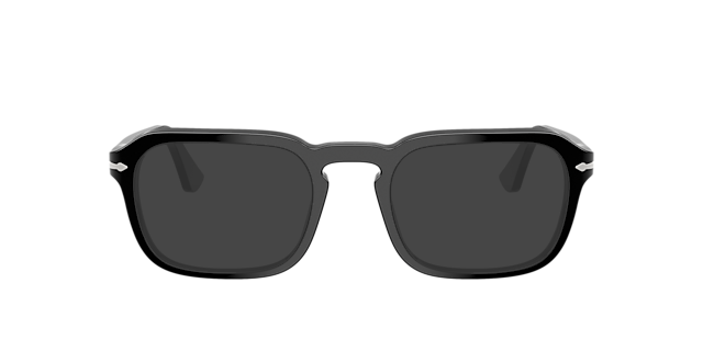 PO3390V Zwart AcetaatEyeglass Frames van B24, met getinte lenzen