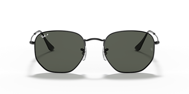 RB3548N Zwart MetaalSunglass Frames van B24, Vooraanzicht