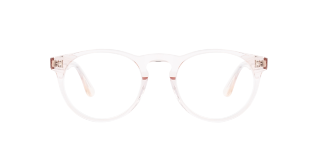 Steven S. Sunny Apricot AcetaatEyeglass Frames van B24, Vooraanzicht