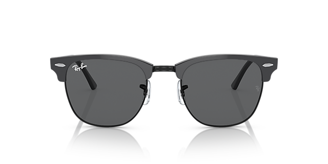 RB3016 Grau auf Schwarz AcetatSunglass Frames von B24, Vorderansicht