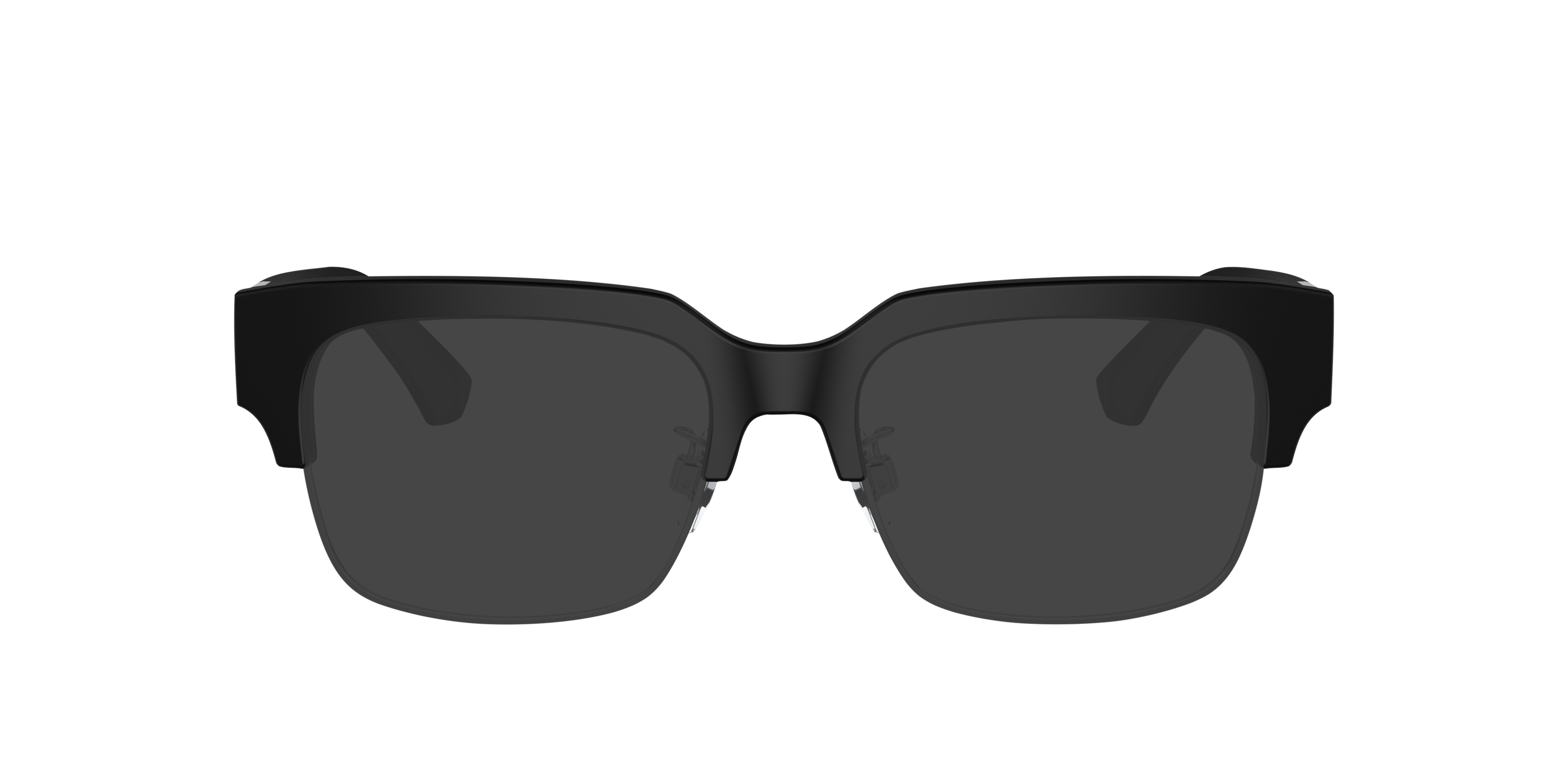 DG3388 Matzwart AcetaatEyeglass Frames van B24, met getinte lenzen