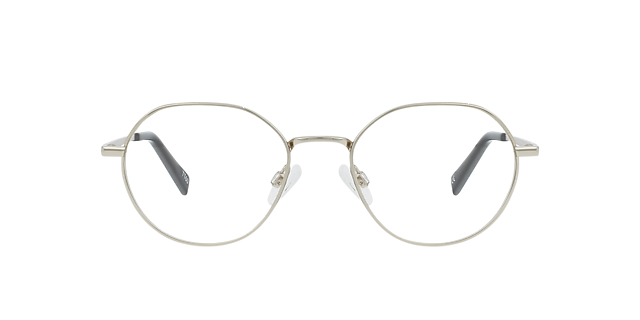 Logan Platinum Silver Titanium TitanEyeglass Frames von B24, Vorderansicht