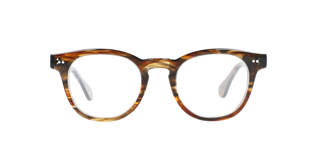 The Sheer Brown Horizon AcetaatEyeglass Frames van B24, Vooraanzicht