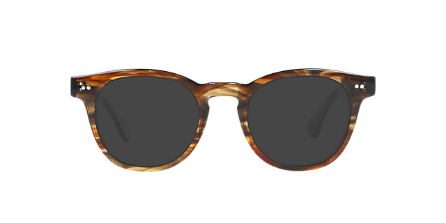 The Sheer Brown Horizon AcetaatEyeglass Frames van B24, met getinte lenzen
