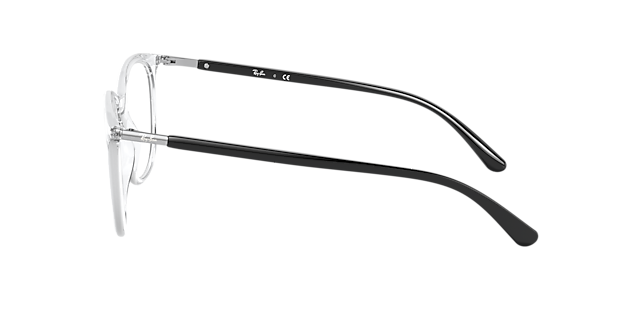 RB7190 Transparent KunststoffEyeglass Frames von B24, Seitenansicht