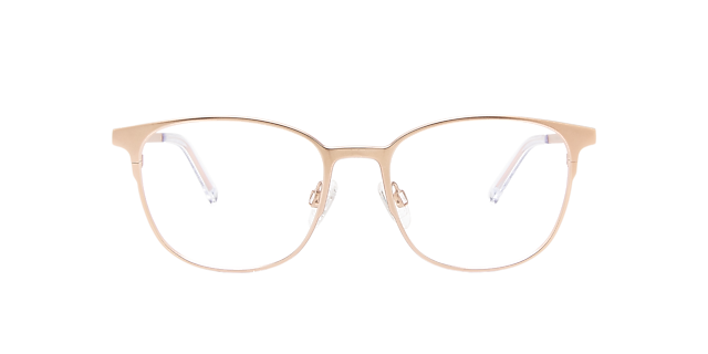 Luna Rose Gold Titanium TitaanEyeglass Frames van B24, Vooraanzicht