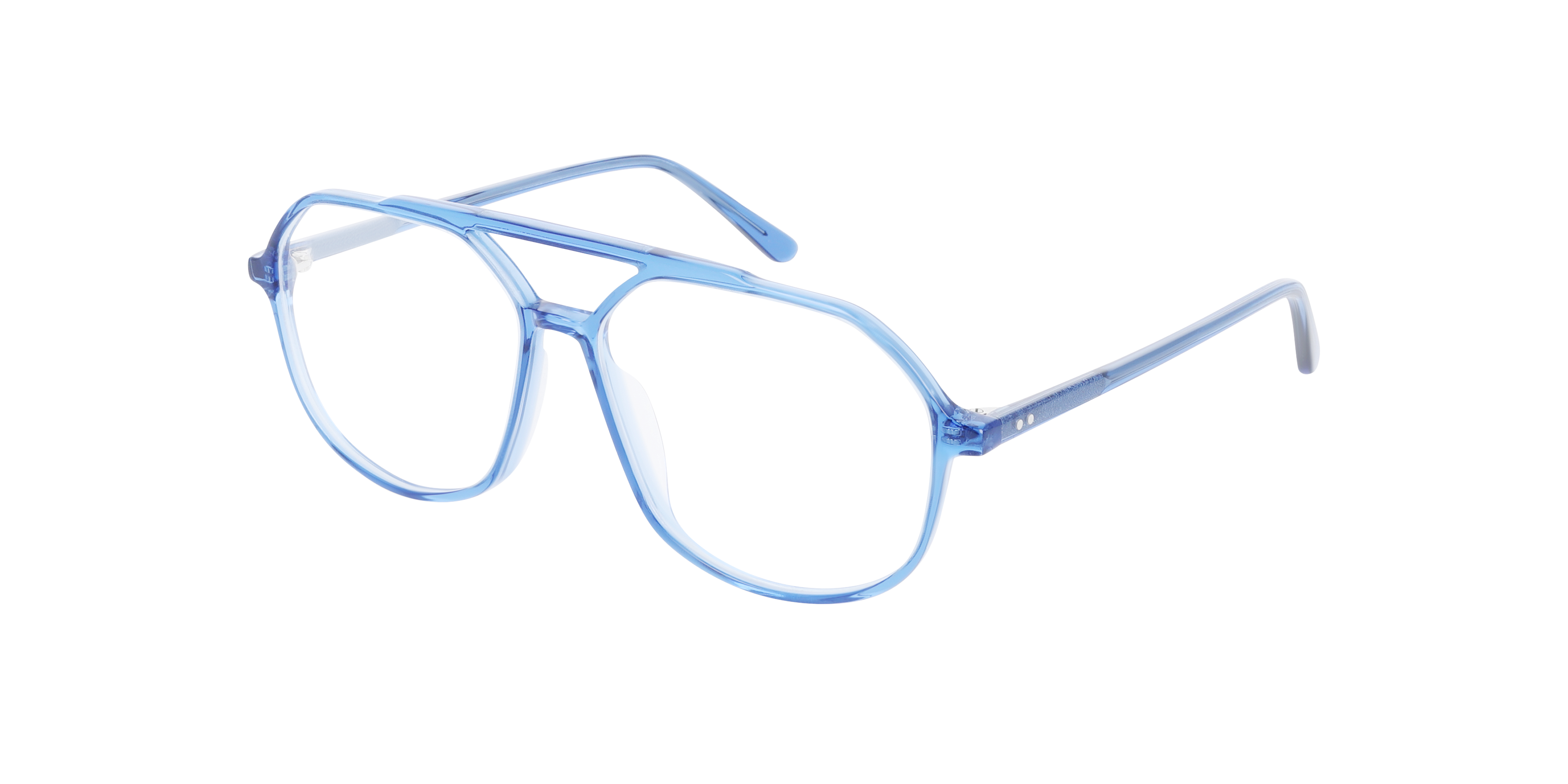 Viper AC Crystal Ocean AcetatEyeglass Frames von B24, Dreiviertelansicht