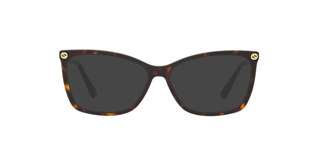 GG0025O Tortoise AcetatEyeglass Frames von B24, mit getönten Gläsern