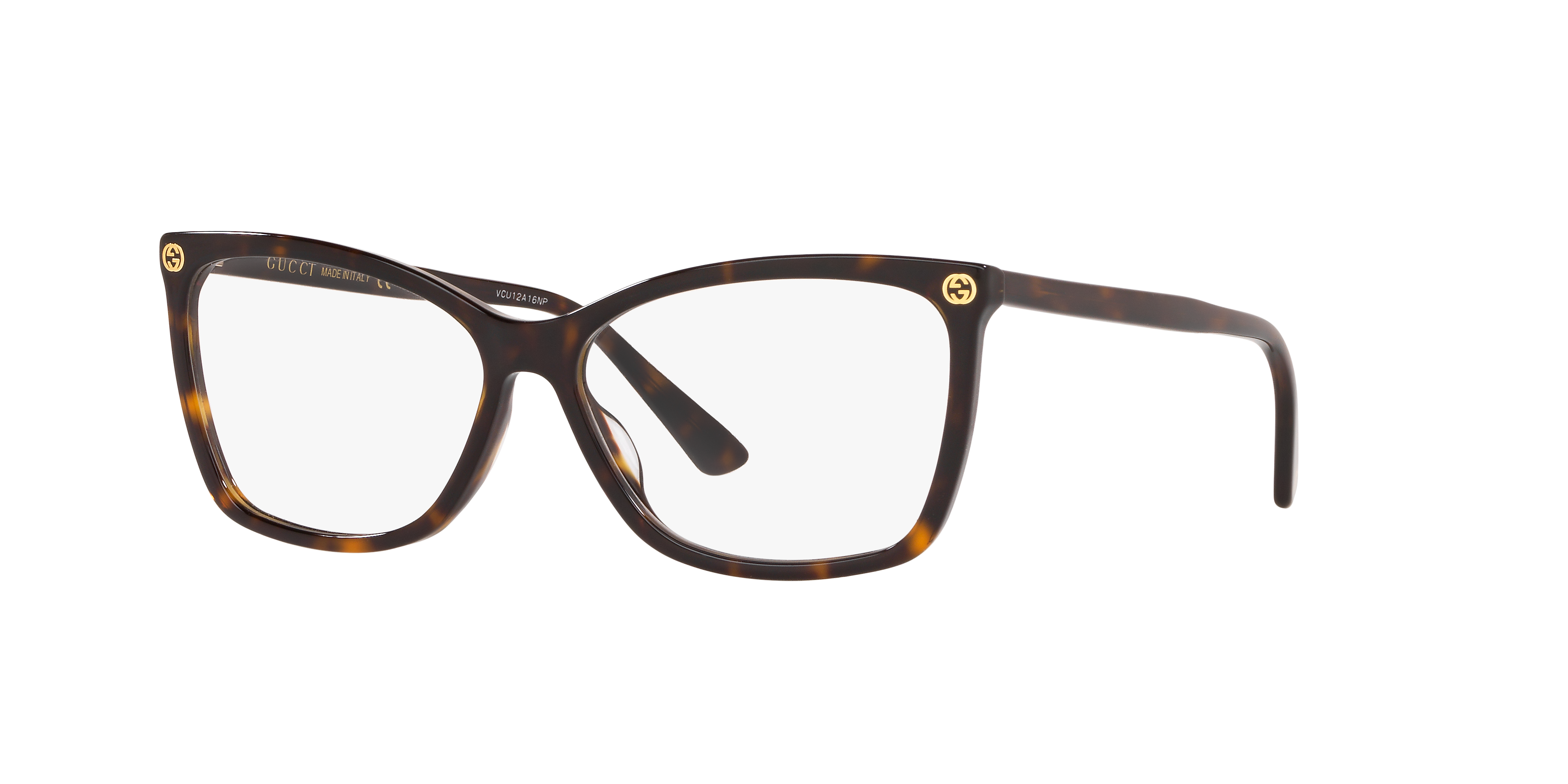 GG0025O Tortoise AcetatEyeglass Frames von B24, Dreiviertelansicht
