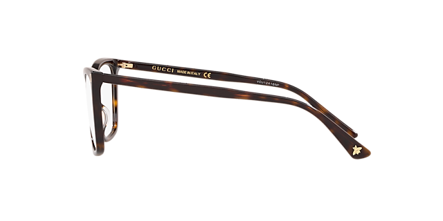 GG0025O Tortoise AcetatEyeglass Frames von B24, Seitenansicht