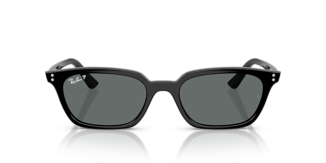 RB4456 Zwart KunststofSunglass Frames van B24, Vooraanzicht