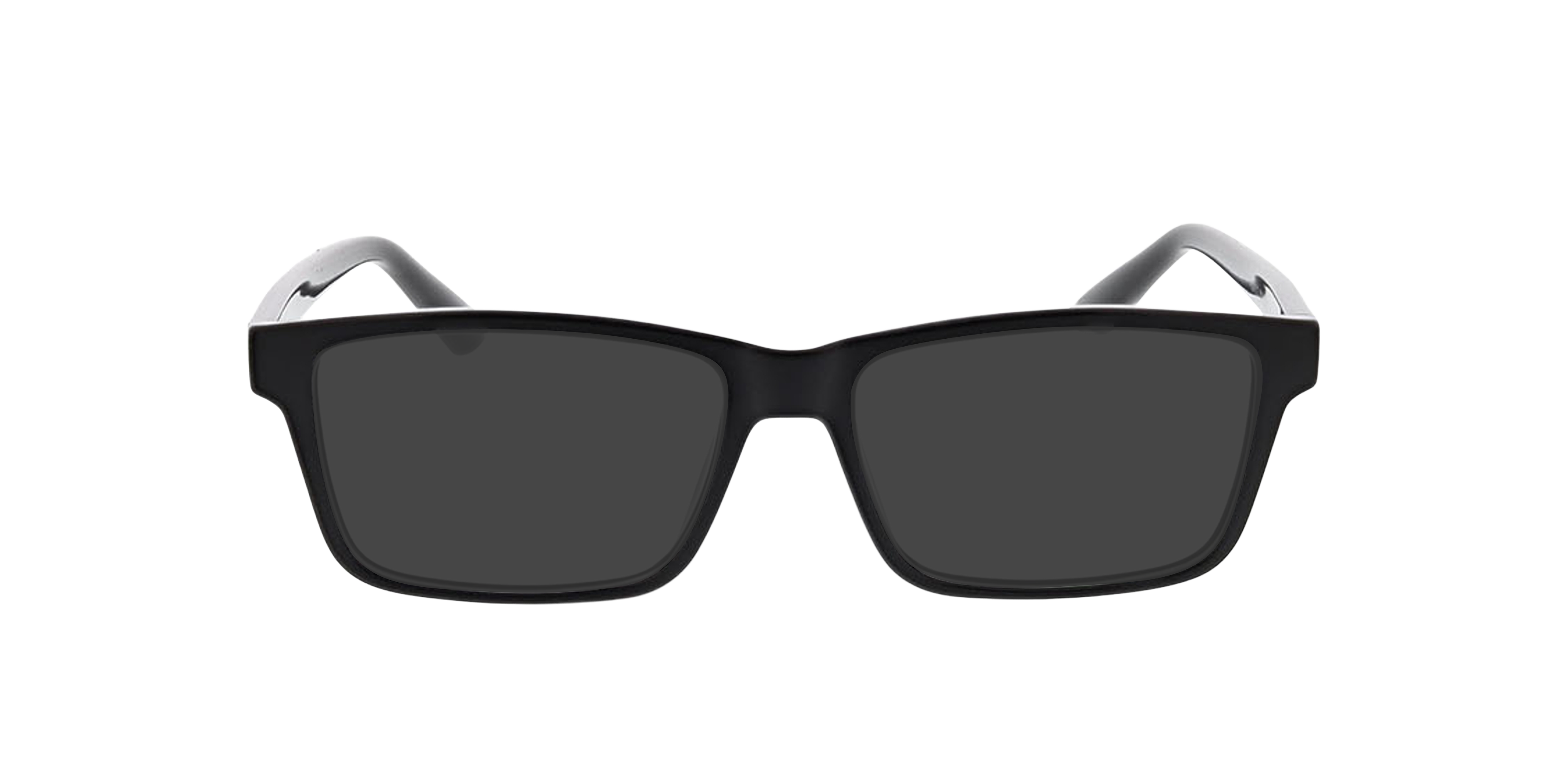 PU0471O Schwarz KunststoffEyeglass Frames von B24, mit getönten Gläsern