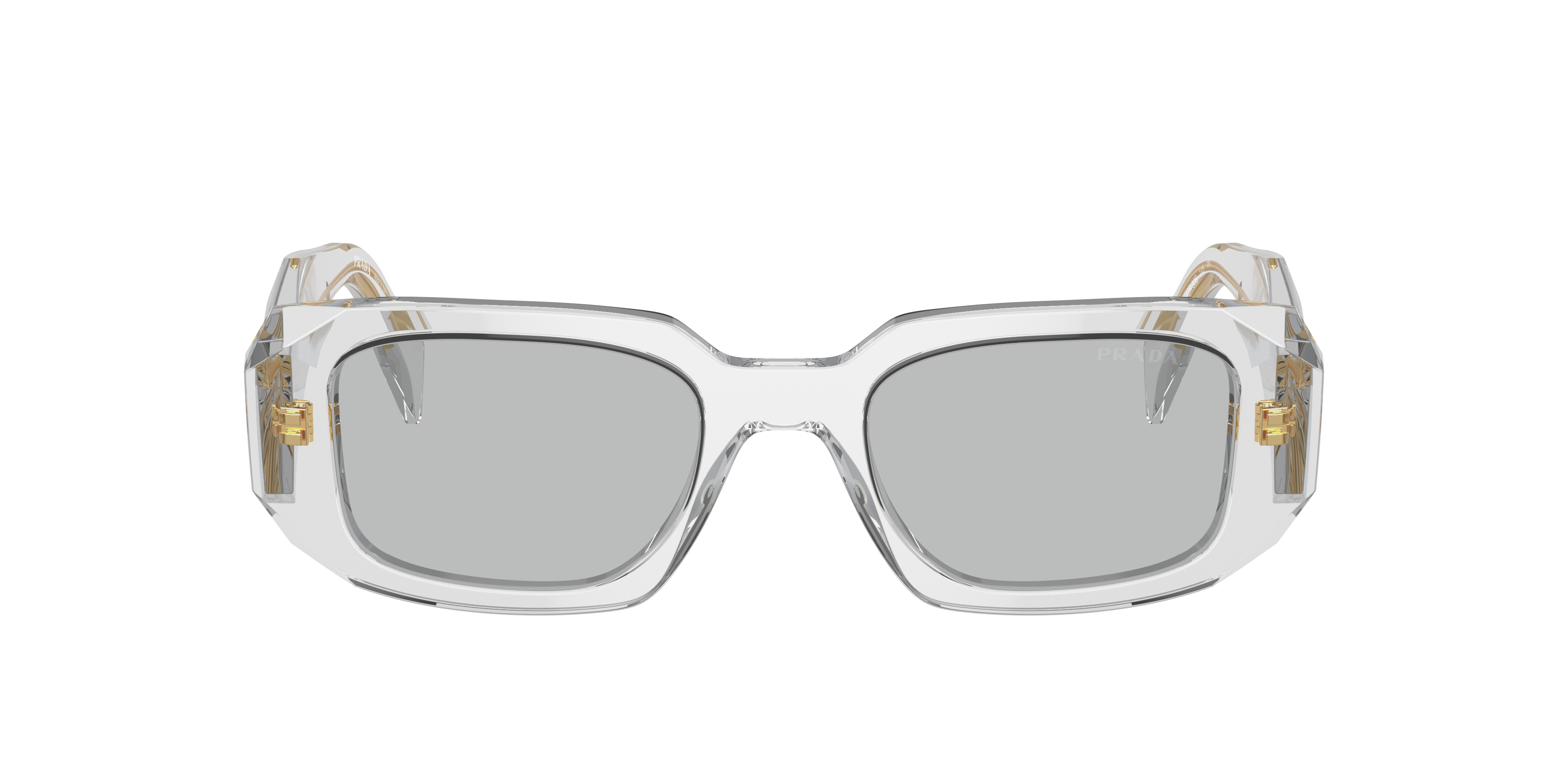 PR 17WS Grau transparent AcetatSunglass Frames von B24, mit getönten Gläsern
