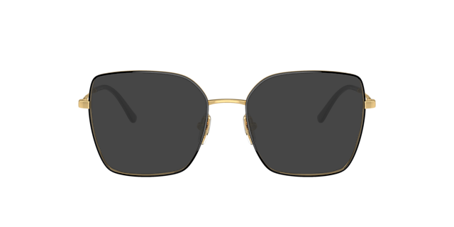 VO4274 Oben Schwarz & Gold MetallEyeglass Frames von B24, mit getönten Gläsern