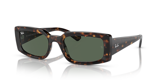 RB4395 Havana KunststoffSunglass Frames von B24, Dreiviertelansicht