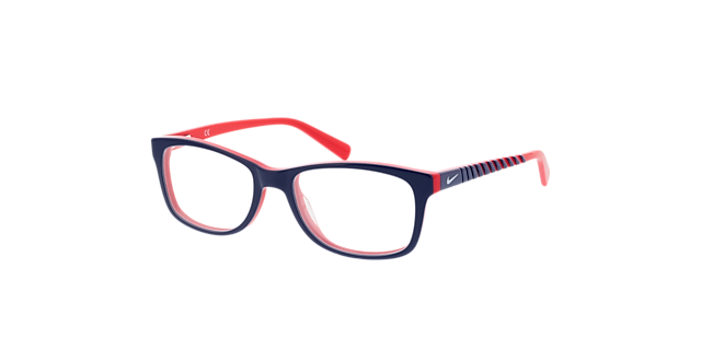 Nike 5509 Schwarz AcetatEyeglass Frames von B24, Dreiviertelansicht