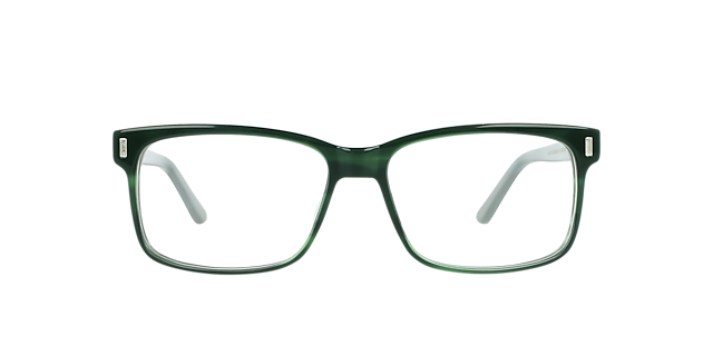 Calvin Hunting Green AcetaatEyeglass Frames van B24, Vooraanzicht