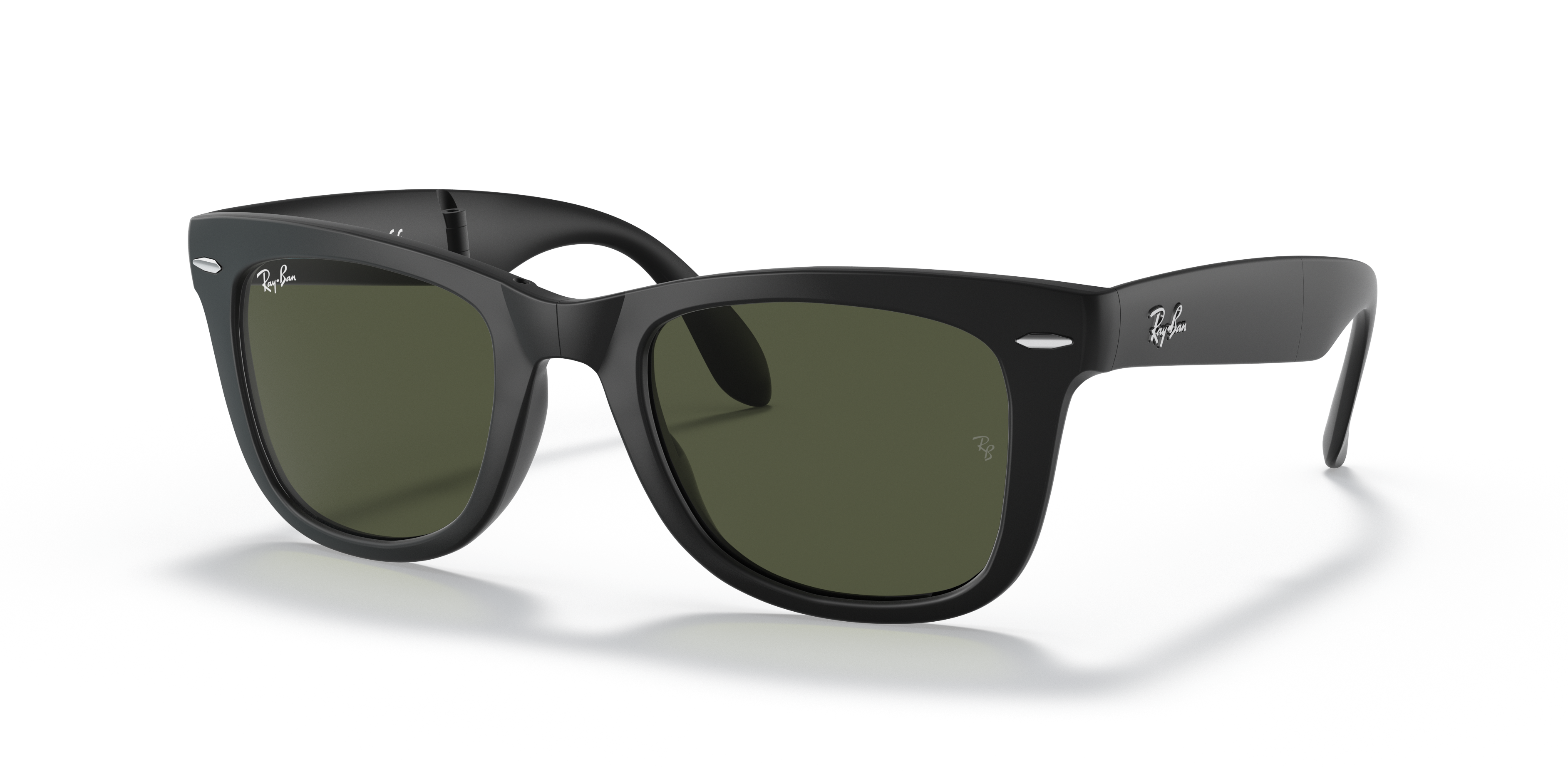 RB4105 Schwarz KunststoffSunglass Frames von B24, Dreiviertelansicht