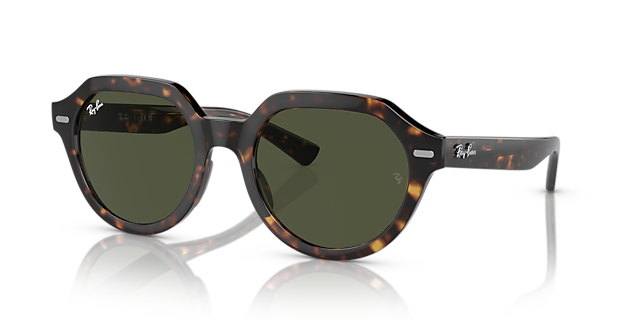 RB4399 Havana KunststoffSunglass Frames von B24, Dreiviertelansicht