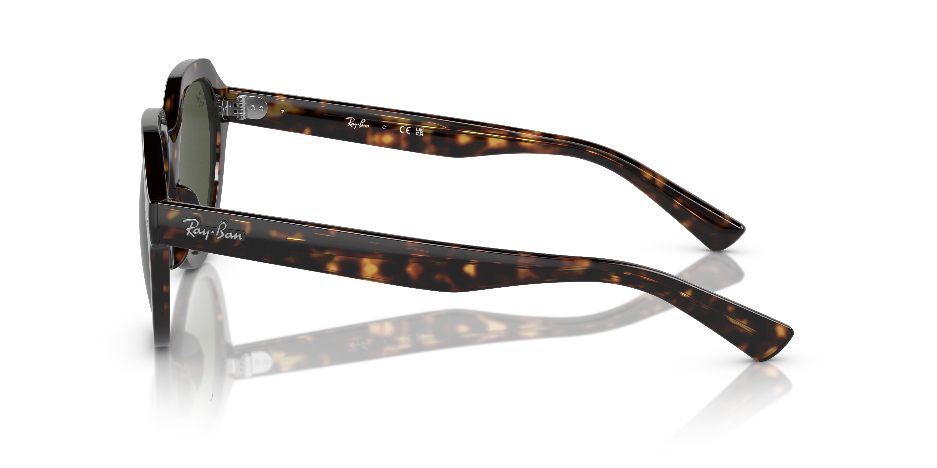 RB4399 Havana KunststoffSunglass Frames von B24, Seitenansicht