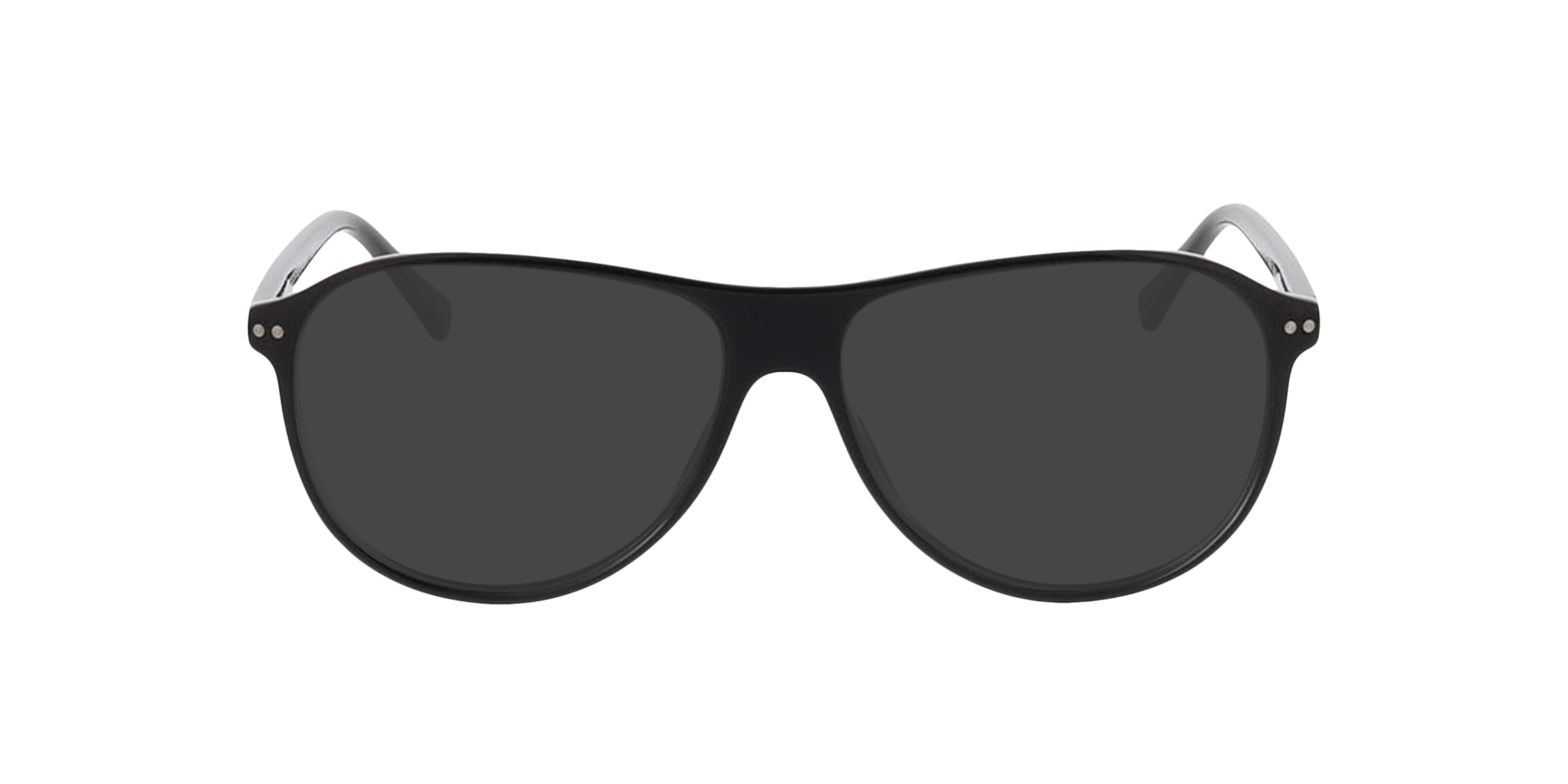 Dallas Zwart KunststofEyeglass Frames van B24, met getinte lenzen